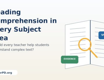 Illustration of students working together around a table during an active learning activity.